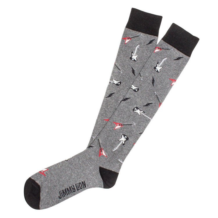 Calcetines caña alta Rock